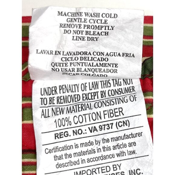 Single (1) C&F HOME 26"x26" Quilted Euro PILLOW SHAM Gloria Holiday Christmas - Picture 4 of 4